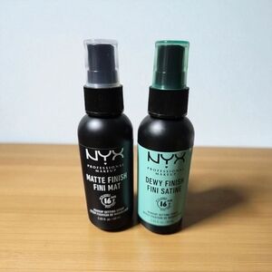 NYX Matte‎ and Dewy Finish Setting Spray Set